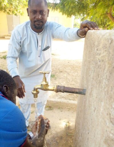 Borne Fontaine installée