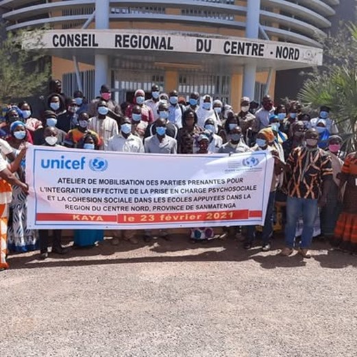 Activité realisée avec l’appui financier de l’UNICEF | Burkina Faso